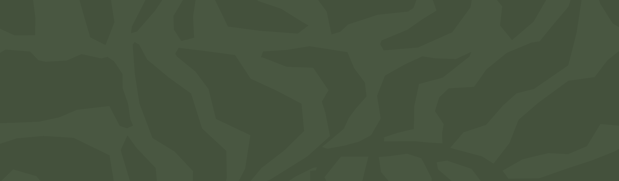 Abstract green pattern inspired by Bermuda landscapes